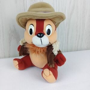 Vintage Disney Rescue Rangers 9 Inch Chip Plush Chipmunk.